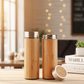 Bamboo Vacuum Insulated Bottle 500 ml - House Of Junglore