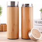 Bamboo Vacuum Insulated Bottle 500 ml - House Of Junglore