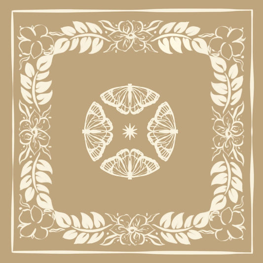 Butterfly & Bloom Jungle Scarf - House Of Junglore