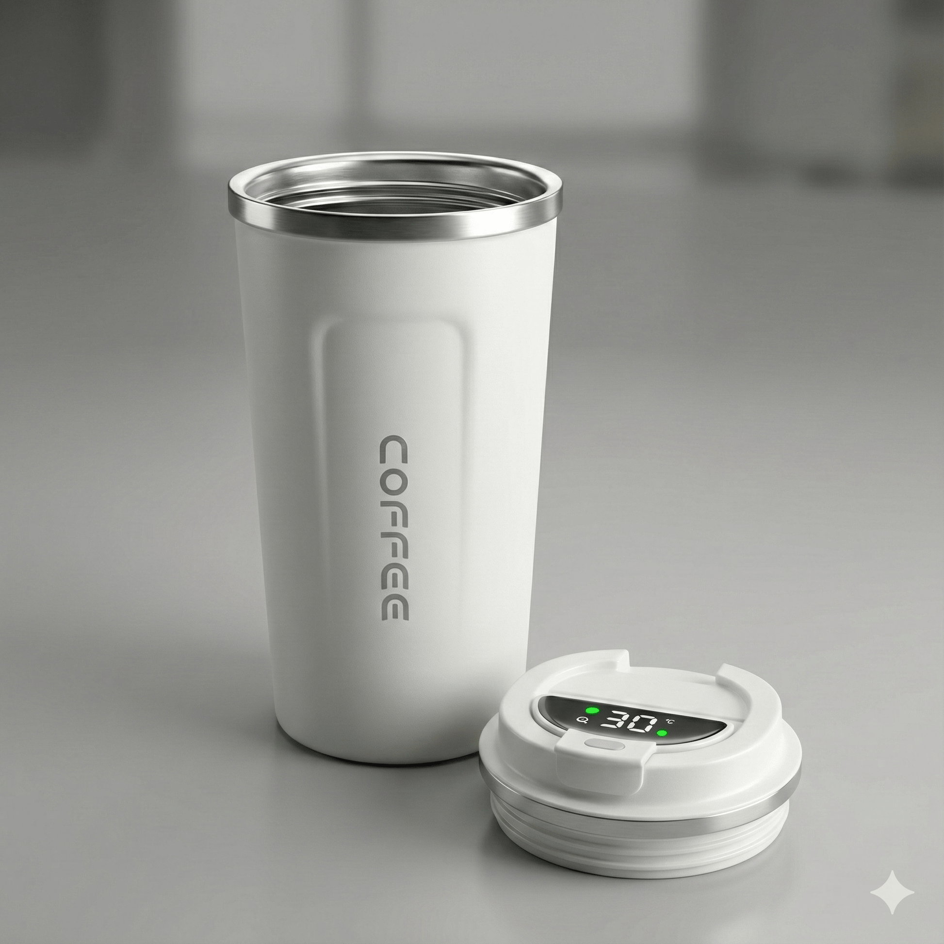 Temperature Coffee Travel Mug 510 ml - House Of Junglore